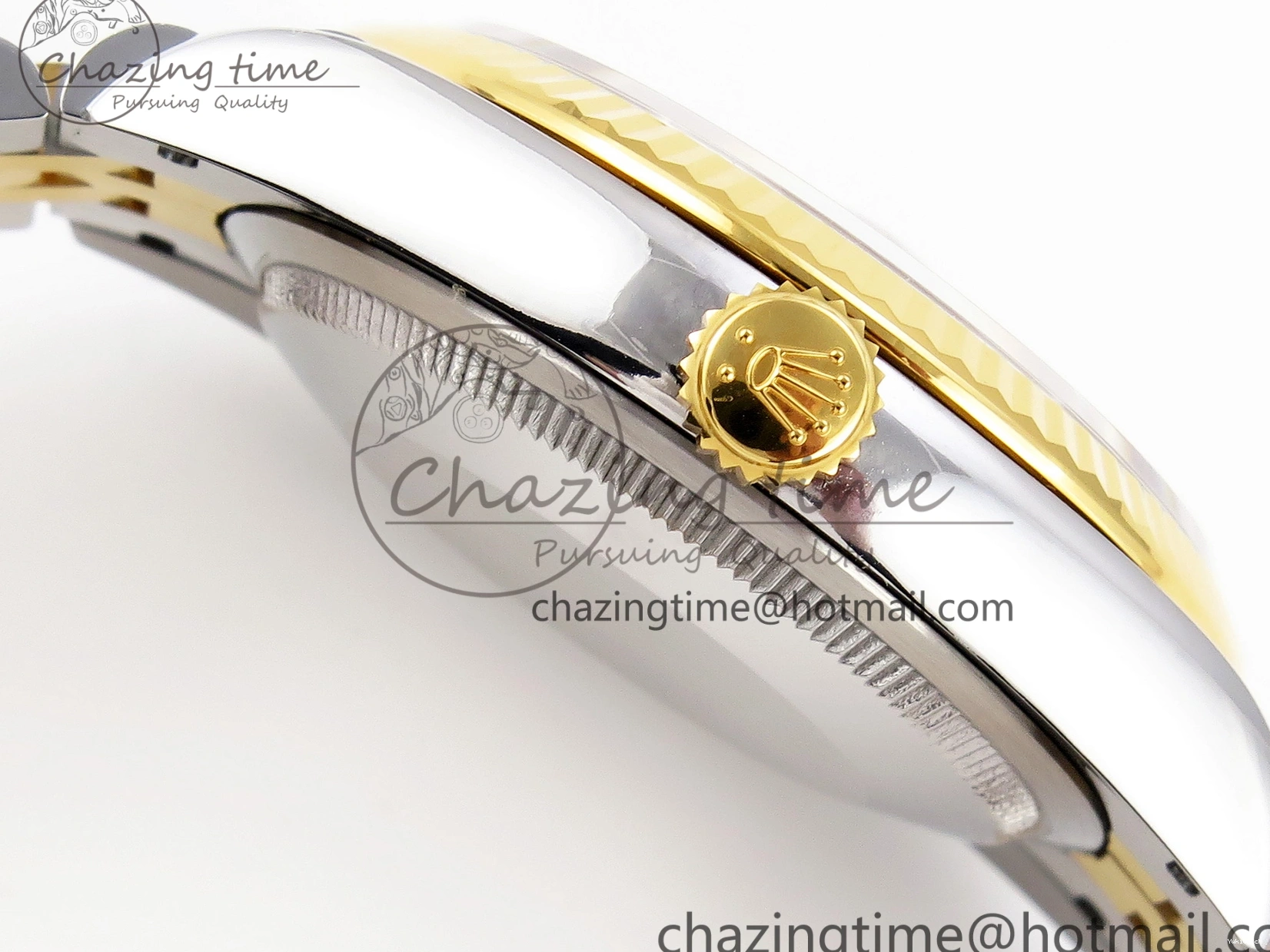 Bracelet Marker SS DateJust VSF VS3235 36 YG Roman 904L 126233 Edition 1:1 Steel Best Green Jubilee Gray on Dial 0211